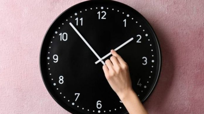 cambio de horario