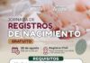 Antes de que aprenda a caminar, a tu bebé debes registrar