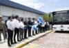 Dan banderazo de salida a nuevas unidades del Sistema de Transporte Universitario