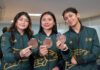 Ganan alumnas BUAP medalla de bronce en tenis de mesa