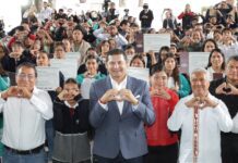 Gobierno del Estado garantiza bienestar de estudiantes con equipamiento y espacios dignos