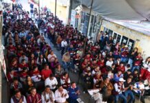 Rinde Tonantzin Fernández Segundo Informe de Gobierno en San Pedro Cholula